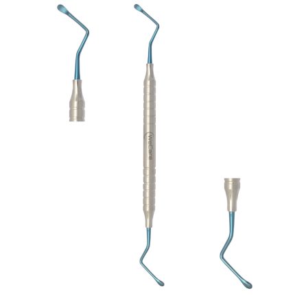 Lucas Curettes chirurgiche 3mm Blu