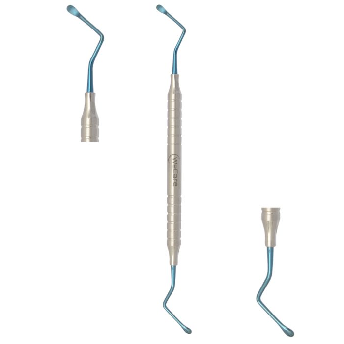 Lucas Curettes chirurgiche 3mm Blu