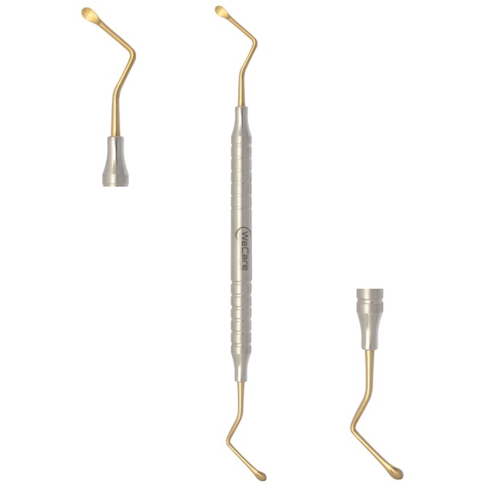 Lucas Curettes chirurgiche 3mm ORO