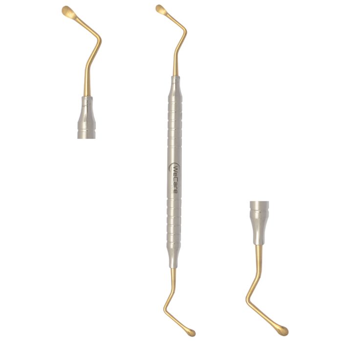 Lucas Curettes chirurgiche 4mm ORO