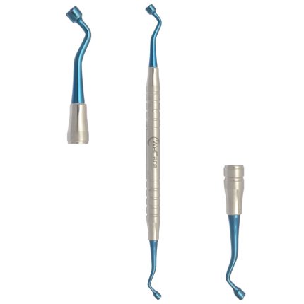 Dentale Otturatori per amalgama 3mm-4mm Blu / Amalgam pluggers