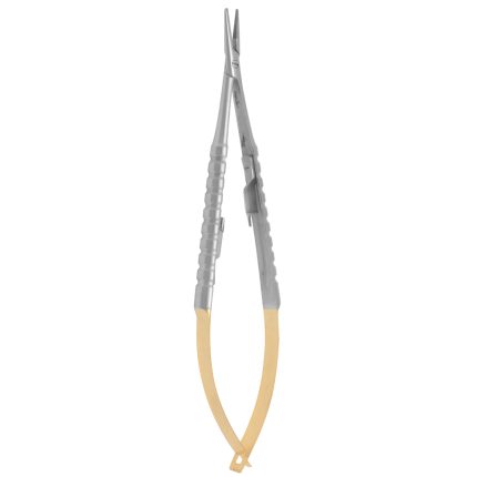 Porta aghi Barraquer TC Diritto 14cm per Suture